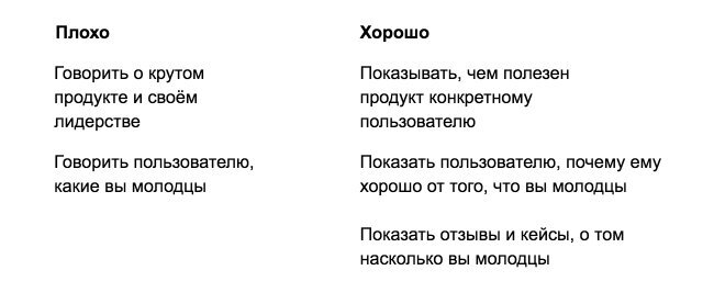 Правила хорошего коммерческого предложения
