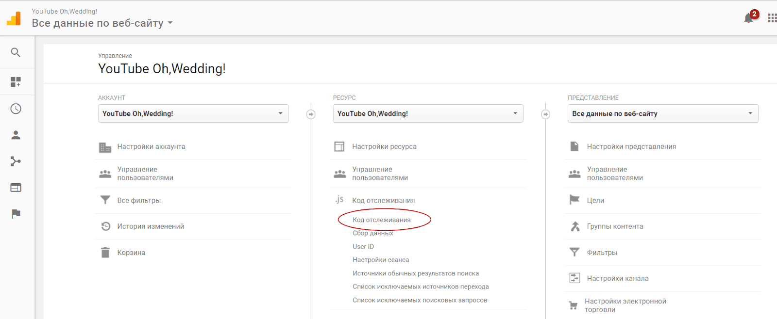 Как настроить аналитику по YouTube