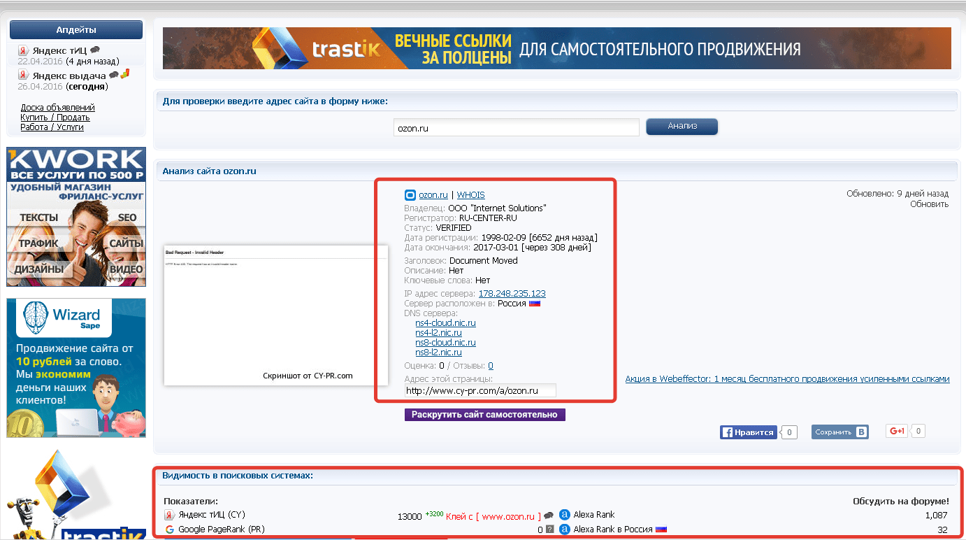 11 сервисов для анализа конкурентов в контекстной рекламе
