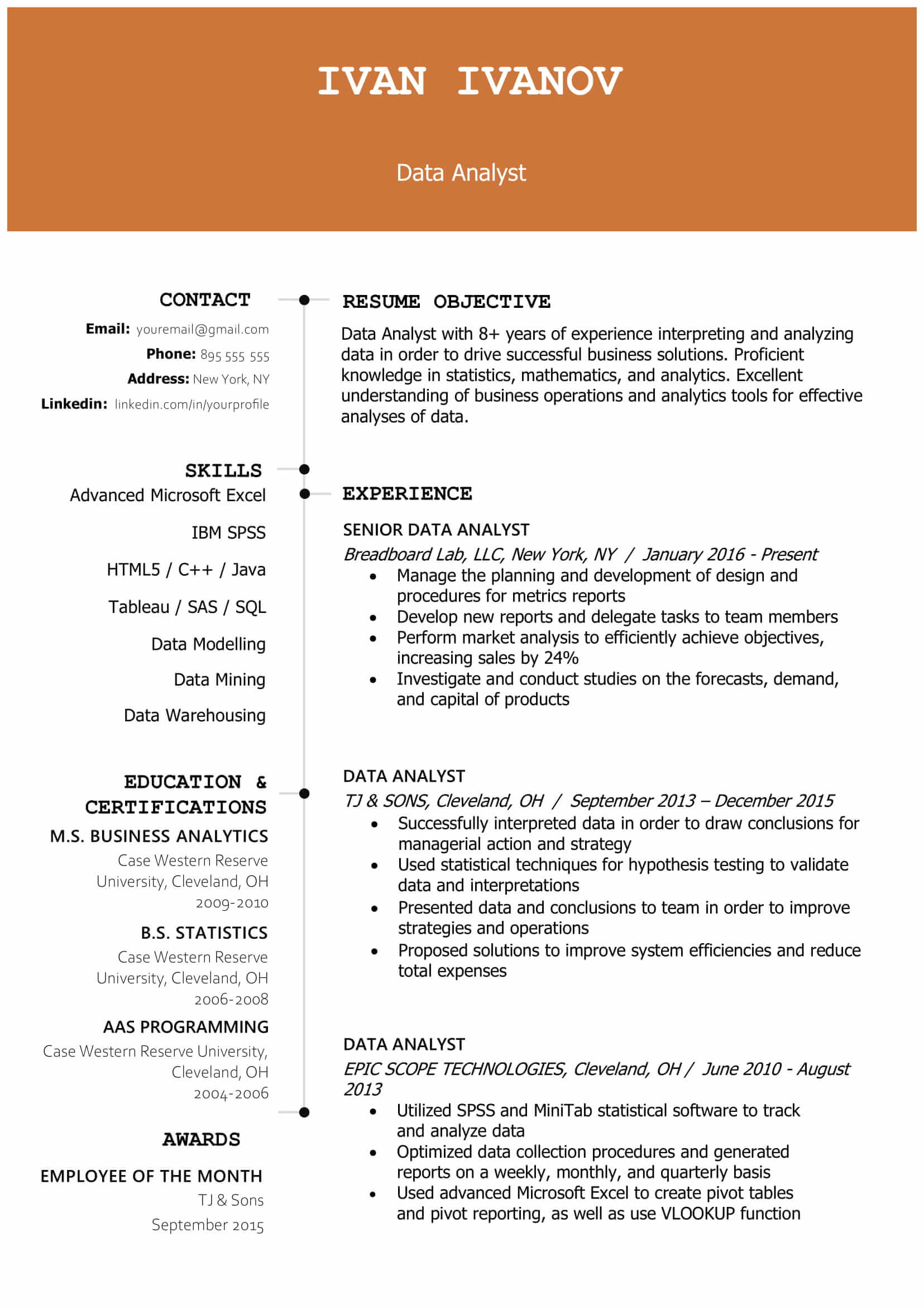 Что стоит учесть при подготовке резюме на английском языке