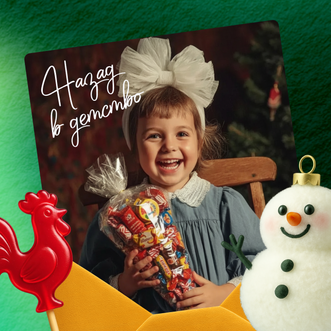 Гайд по созданию НГ открытки