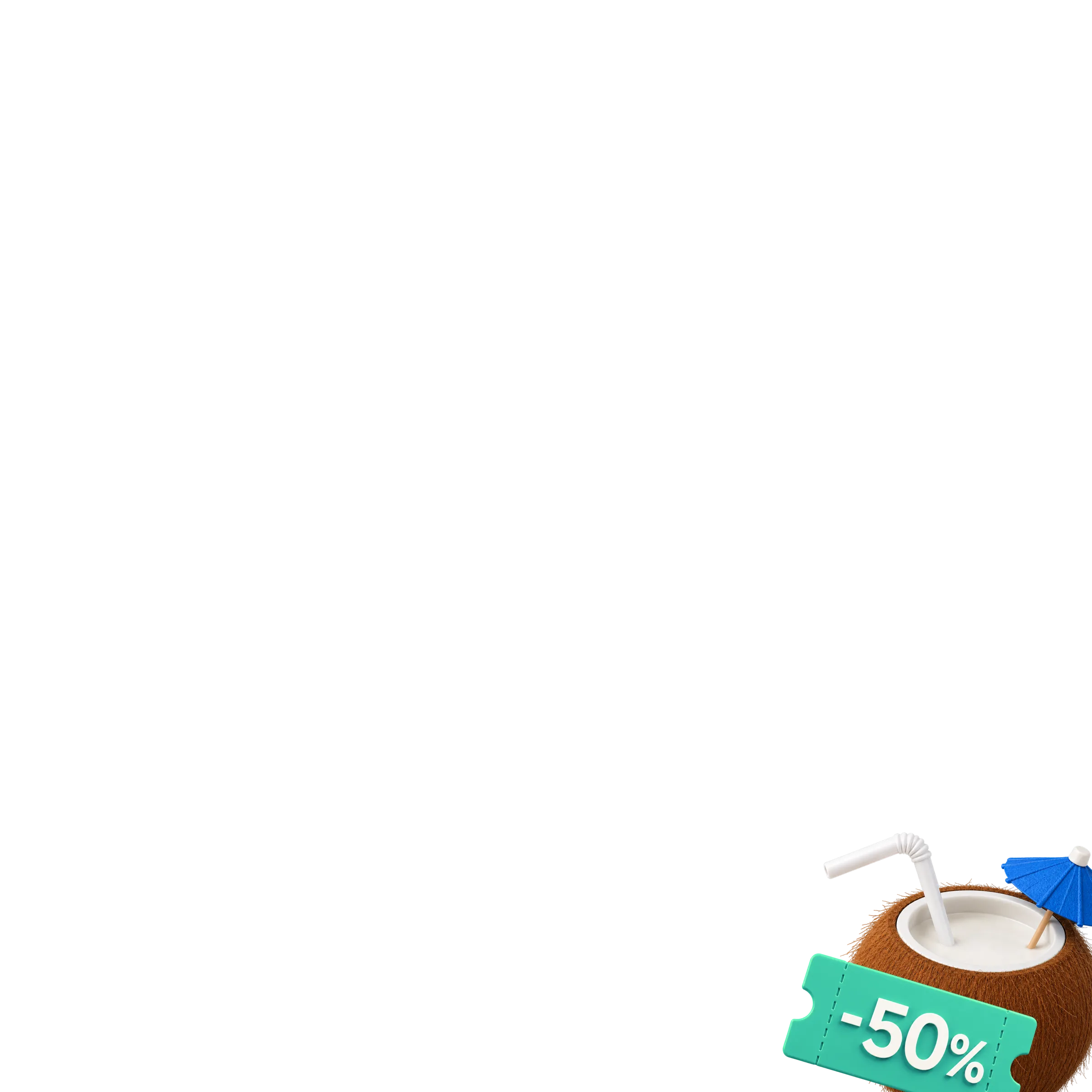 Дарим скидку 50%